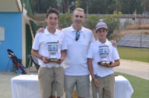 El joven Esteban Ledesma Orozco, del CG La Cañada, arranca líder el Match Play de Invierno en Granada