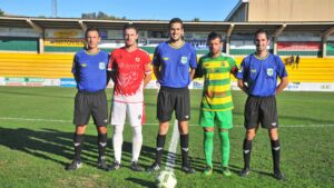 Sexto partido del Algeciras CF con el sevillano Expósito Jaramillo: dos victorias, sendos empates y una derrotas