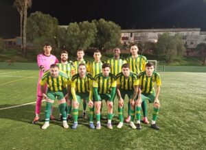 El filial de la UD Los Barrios golea al CD Caetaria (6-2) en el partido aplazado por el pasado temporal