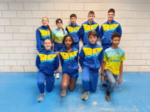 Una plata, un bronce y dos mínimas nacionales para el Atletismo Bahía de Algeciras en el Andaluz Sub-16 de Short Track