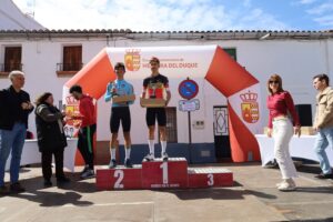 Jonathan Gil Tejada, del Club Ciclista Andalucía Nature, primer Sub-23 en Herrera del Duque, Badajoz