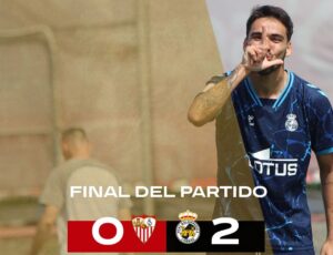 La RB Linense vence siete semanas después y suma tres puntos vitales ante el Sevilla C (0-2)