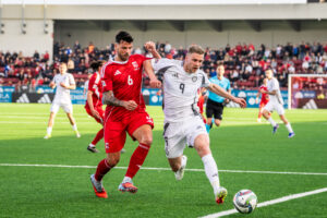 Gibraltar se complica el ascenso a la Liga C de la UEFA Nations League tras caer en casa frente a Letonia (0-1)