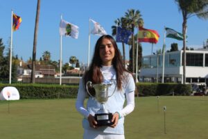 Séptima posición para Katrina Bulkovska, de Almenara Golf, en el Campeonato de España Sub-18