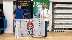 Carlos Barea Ferrer, del Hércules Seúl Gym, participa con Andalucía en el campeonato de España cadete