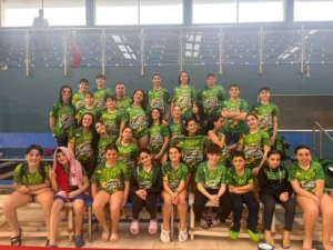 Buen papel del CN Los Barrios en la cita en casa de la liga prebenjamín, benjamín y alevín