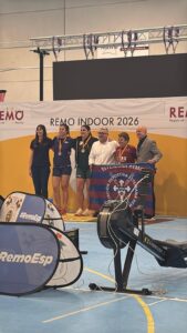 Esther Montero, del Club de Remo Algeciras, revalida el título nacional de remoergómetro veterano