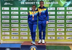 Otro oro y dos bronces más para el Club Atletismo Bahía de Algeciras en el Nacional Máster de Short Track