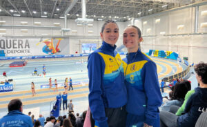 La algecireña Elena Ruiz Porras, del CA Bahía de Algeciras, cuarta en el Nacional de Short Track Sub-18