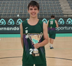 El algecireño Fran Turanzas, campeón del Cadeba cadete de baloncesto en San Fernando con Unicaja