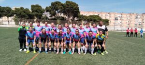 ‘Póker’ de Ana Villanueva para el primer triunfo del CD Algeciras B, que sigue adelante en la segunda fase (0-4)