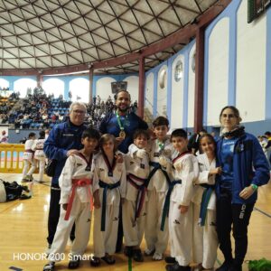 Antonio Lozano y Ángel Rivero, Lemus-Han, subcampeones de Andalucía de Taekwondo Olímpico