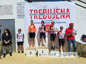 La barreña Jimena Olmedo, del CD Lagóstena Team, primera en el III Challenge ‘Antonio Andrades’ en Trebujena