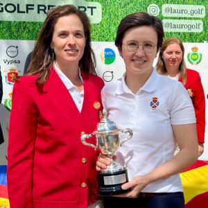 Covadonga Basagoiti, de La Reserva de Sotogrande, novena en el Nacional Mid Amateur en Lauro Golf