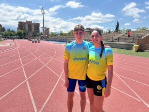 Leire Jiménez, del CA Bahía de Algeciras, mínima de Europa Sub-18 y tres compañeros logran marca Nacional