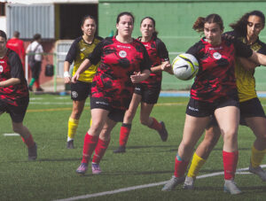 Las féminas del CD La Rock Puente pierden el primer envite por la ‘permanencia’ ante el CD Doña Blanca B (0-3)