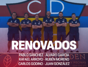El CD Guadiaro anuncia la renovación de Pablo Sánchez y todo el staff técnico por una temporada más
