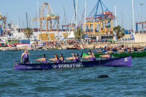 Un segundo y un tercer puesto para el Club Remo Algeciras en las eliminatorias clasificatorias en el Nacional de Banco Fijo