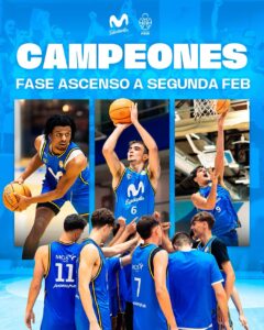 El Movistar Estudiantes B ya es de Segunda FEB tras ganar a Marín (84-73) y envía al CBA Algeciras a la repesca