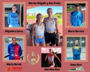Siete canteranos del Club Atletismo Bahía de Algeciras estarán en el Mitin Internacional Andalucía Challenger