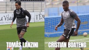 Tomás Lanzini y Cristian Boateng, jugadores de la Balona, no podrán jugar el primer partido de liga de la 26/27