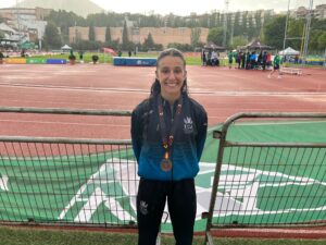 Marina Delgado cierra el Nacional Universitario con mínima para el Campeonato Iberoamericano y récord de Andalucía