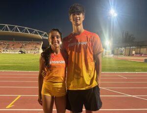 El algecireño Mario Herrera, en su debut con la Selección, logra el récord nacional Sub-18 con el Relevo 4×400