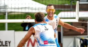 El sanroqueño Adrián Gavira, eliminado del Beach Pro Tour Futures que se juega en Aravaca, Madrid