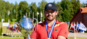El gibraltareño Sebastian Desoisa cierra en el puesto 13º (-3) su participación en el 39º Campeonato de Europa Amateur
