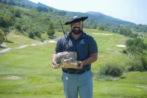 El tesorillero Mario Galiano hace historia al ser el primer golfista en ganar dos veces consecutivas el Bizkaia PGAe Open