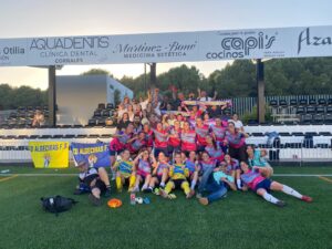 Las féminas del CD Algeciras FS ponen pie y medio en Tercera RFEF tras imponerse con claridad en Huelva (2-4)