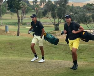 Los hermanos Baños Ramos, Alberto y Gonzalo, segundos tras el primer día en el Campeonato de Andalucía de Dobles