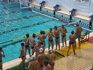 El conjunto infantil del Club Waterpolo Emalgesa Algeciras da la cara ante el potente Atlètic Barceloneta (4-14)
