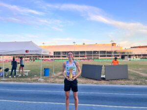 La atleta barreña Ana Prieto Benítez, campeona de España de Clubes de División de Honor con el Diputación Valencia