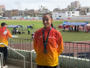 La algecireña Ana Alba Ruiz logra otra medalla en el Campeonato Iberoamericano Sub-20: ahora con el relevo mixto
