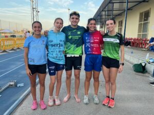 Medallas algecireñas en Coria: platas para Marina Delgado, Pablo Montalvo y Esther Cana: bronce de Marta Bernal