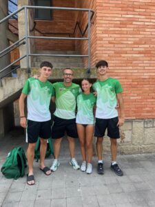 Andalucía Sub-18, con tres corredores algecireños del Trops-Cueva de Nerja, se clasifica cuarta de España en Logroño