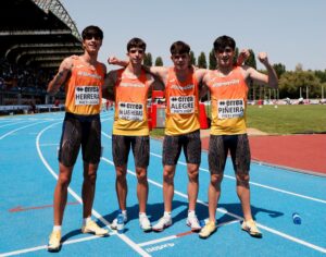 El algecireño Mario Herrera, del Trops-Cueva de Nerja, subcampeón de Europa Sub-18 en el Medley Relay