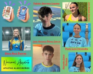 Seis algecireños acuden el viernes al Control Federativo Carreras y Saltos de preparación para el Nacional Absoluto