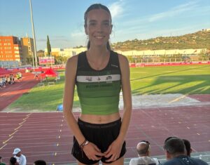 La atleta algecireña Esther Cana, del Club Atletismo Cordobés, sexta en los 800 metros del Nacional Sub-23