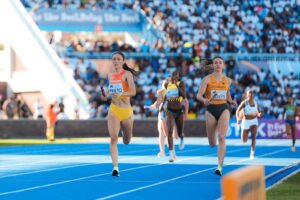 Ana Prieto, que compite en la World Athletics en Ordizia, convocada por España para los Juegos del Mediterráneo