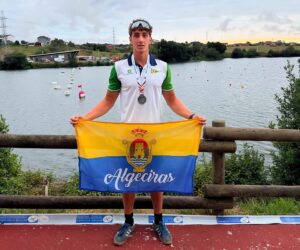 El piragüista algecireño Gonzalo Granados, del Club Náutico Sevilla, subcampeón de España de Sprint Olímpico