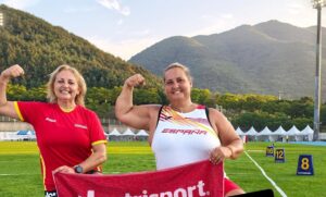 María José ‘Koke’ Hidalgo acaba séptima en Lanzamiento de Peso en el Mundial Máster de Daegu, en Corea del Sur