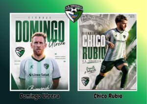 La AD Taraguilla, de la Primera Andaluza, apuntala su plantilla con los linenses Domingo Utrera y Chico Rubio