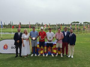 Luis Del Rosal, noveno, el mejor comarcal en un Internacional de España Sub-18 que se lleva el inglés George Whithead