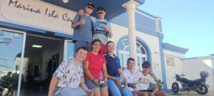 Raquel Retamero, del RCN La Línea, campeona de la Copa de Andalucía Sub-16, con Miguel Jiménez Salido como subcampeón