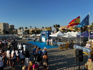 La Línea de la Concepción, con todo listo para acoger el Campeonato de Europa de beach sprint y remo de mar