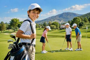 Los hermanos Marro Moreno, del CG La Cañada, sextos, los mejores comarcales en el Andaluz de Pitch & Putt de dobles
