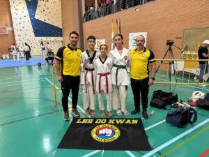 Lucas Gutiérrez, del Lee Do Kwan, medalla de plata en la Supercopa de categoría cadete de taekwondo en Rute