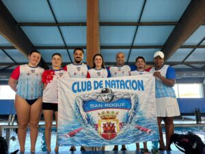 La sección máster del CN San Roque hace pleno de mínimas personales (13) en la primera etapa del circuito en Los Barrios